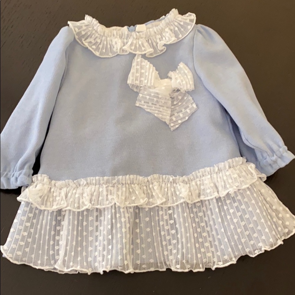 Spanish baby blue dress